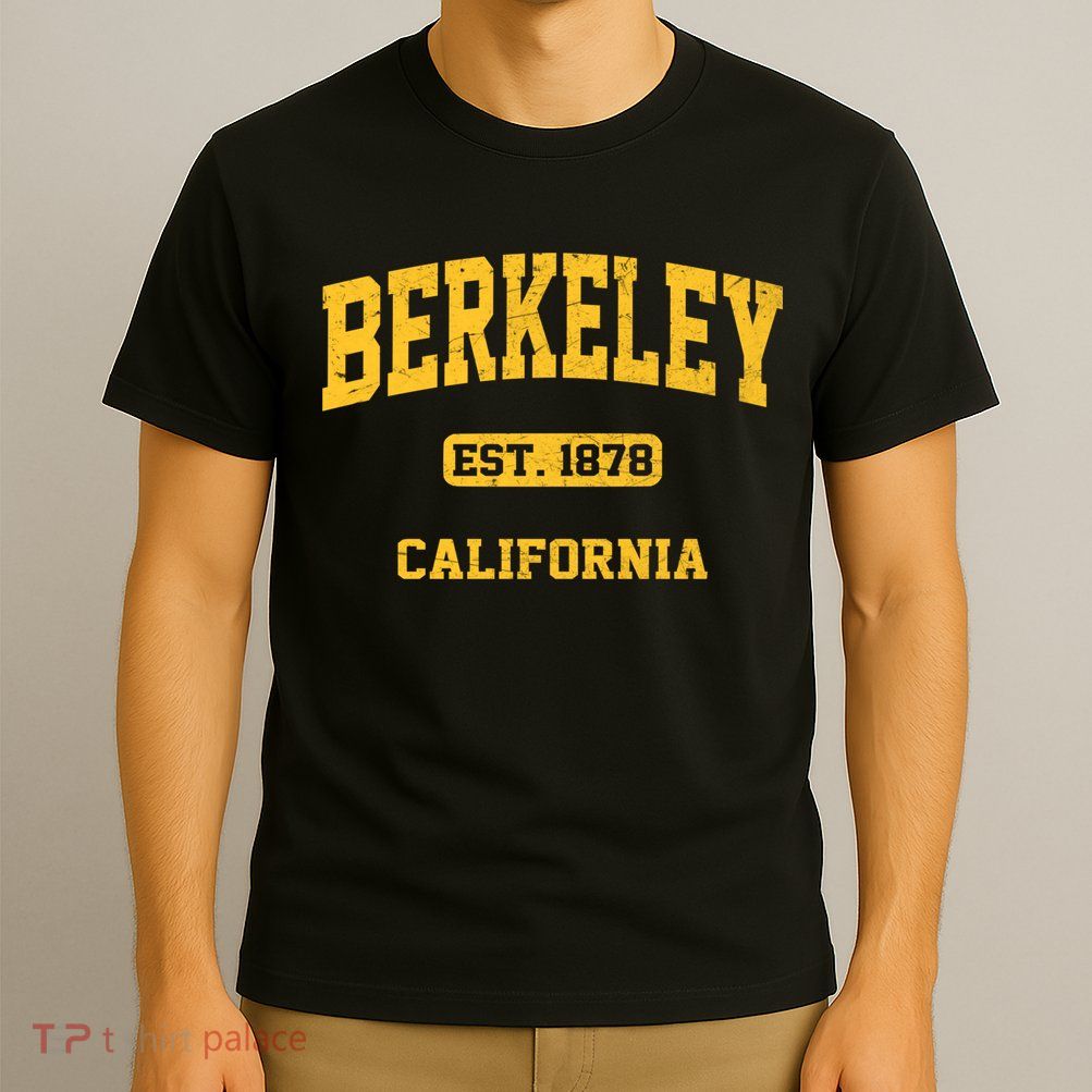 Berkeley California CA Vintage State Athletic Style T-Shirt