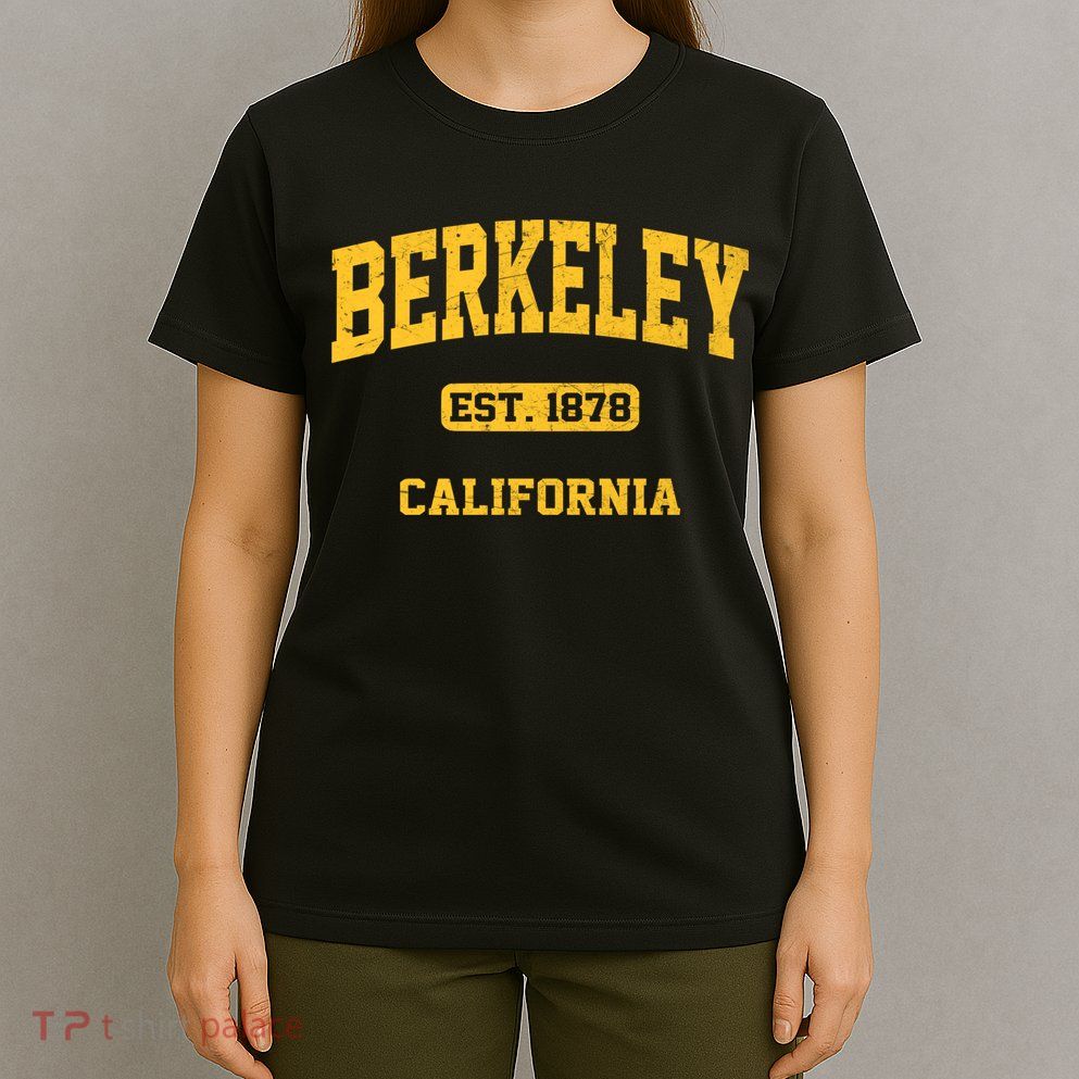 Berkeley California CA Vintage State Athletic Style T-Shirt