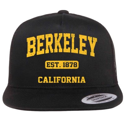 Berkeley California CA Vintage State Athletic Style Flatbill Hat