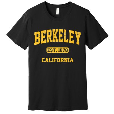 Berkeley California CA Vintage State Athletic Style Premium T-Shirt