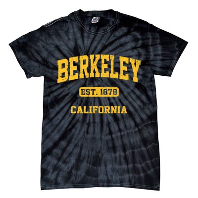 Berkeley California CA Vintage State Athletic Style Tie-Dye T-Shirt
