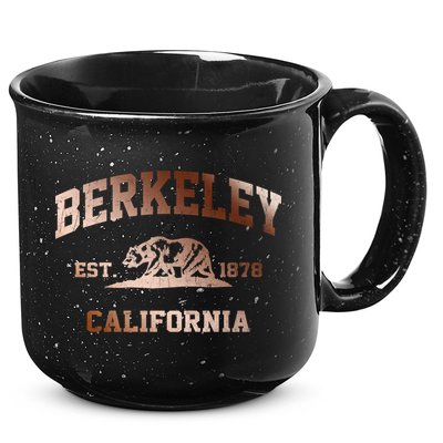 Berkeley California Ca Vintage State Athletic Style Gift 15oz Campfire Ceramic Mug