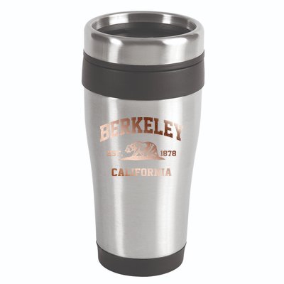 Berkeley California Ca Vintage State Athletic Style Gift 16oz Travel Tumbler