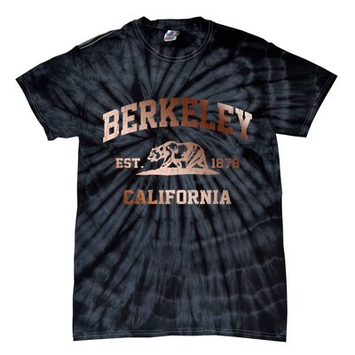 Berkeley California Ca Vintage State Athletic Style Gift Tie-Dye T-Shirt