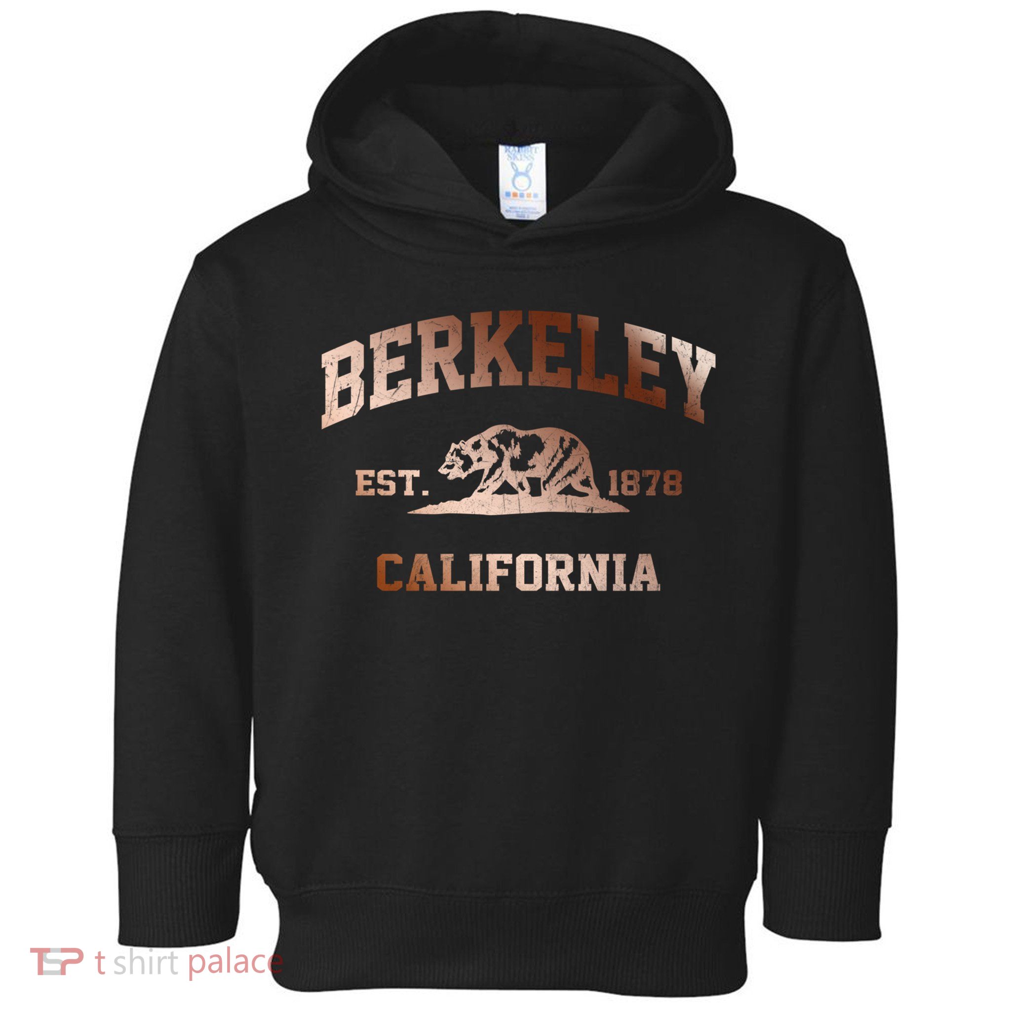 Berkeley California Ca Vintage State Athletic Style Gift Toddler Hoodie