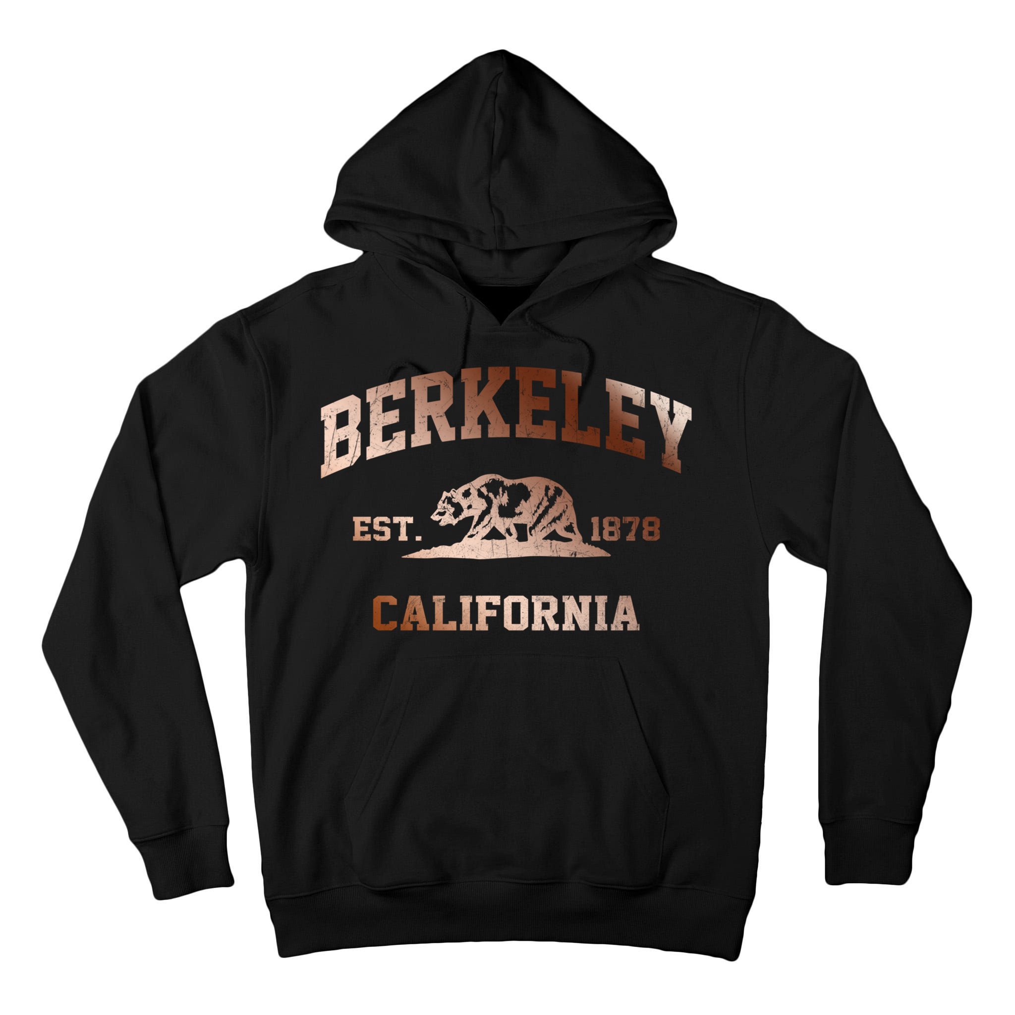 Berkeley California Ca Vintage State Athletic Style Gift Tall Hoodie