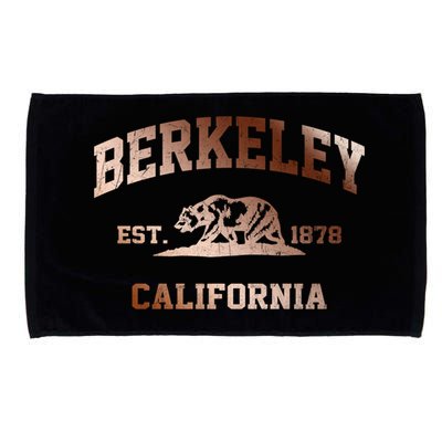 Berkeley California Ca Vintage State Athletic Style Gift Microfiber Hand Towel