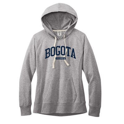 Bogota Colombia College University Style Women's Fleece Hoodie