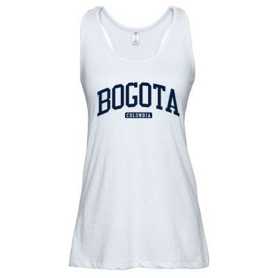 Bogota Colombia College University Style Ladies Essential Flowy Tank