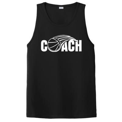 Basketball Coach Coaching Basketballer Trainer Gift PosiCharge Competitor Tank