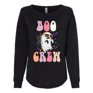 Boo Crew Cute Ghost Halloween Costume Spooky Season Cute Gift Womens California Wash Sweatshirt