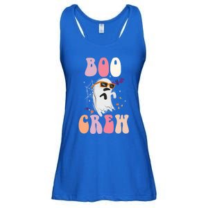 Boo Crew Cute Ghost Halloween Costume Spooky Season Cute Gift Ladies Essential Flowy Tank