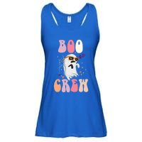 Boo Crew Cute Ghost Halloween Costume Spooky Season Cute Gift Ladies Essential Flowy Tank