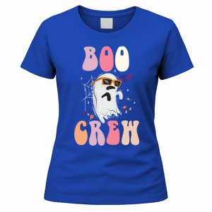 Boo Crew Cute Ghost Halloween Costume Spooky Season Cute Gift Women's T-Shirt