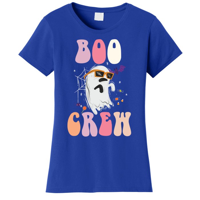 Boo Crew Cute Ghost Halloween Costume Spooky Season Cute Gift Women's T-Shirt