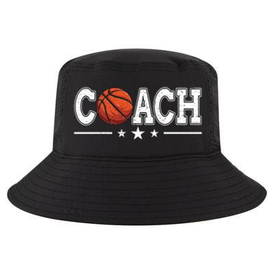 Basketball Coach Coaching Staff Professional Coaches Gift Cool Comfort Performance Bucket Hat