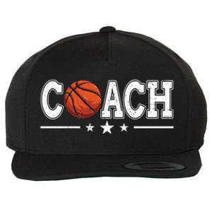 Basketball Coach Coaching Staff Professional Coaches Gift Wool Snapback Cap