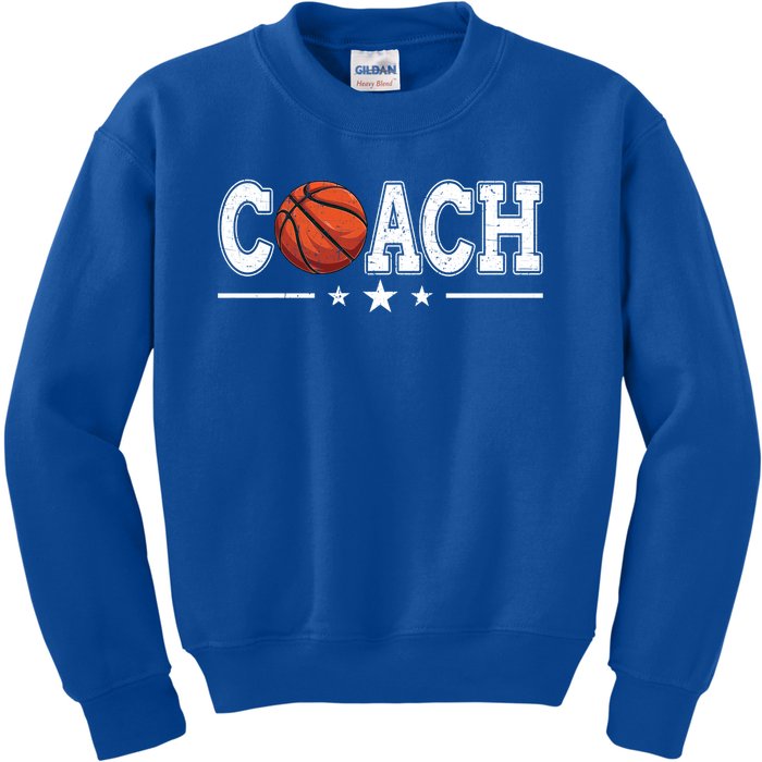 Basketball Coach Coaching Staff Professional Coaches Gift Kids Sweatshirt