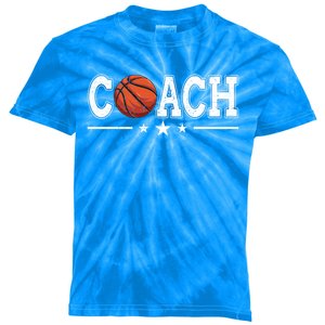 Basketball Coach Coaching Staff Professional Coaches Gift Kids Tie-Dye T-Shirt