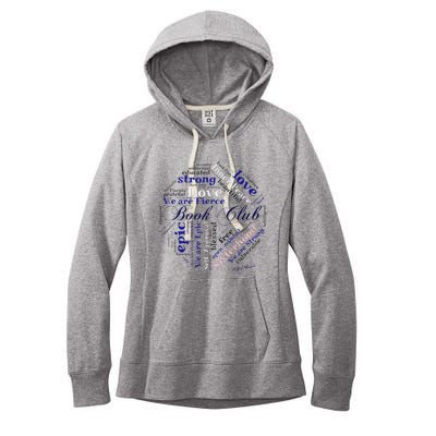 Book Club custom design Belmoun  Women's Fleece Hoodie