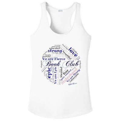 Book Club custom design Belmoun  Ladies PosiCharge Competitor Racerback Tank