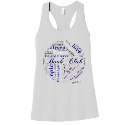 Book Club custom design Belmoun  Women's Racerback Tank