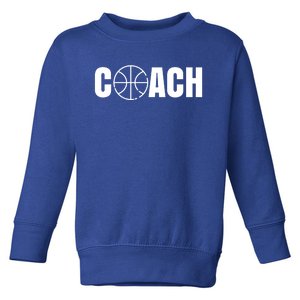 Basketball Coach Coaching Trainer Basketballer Gift Toddler Sweatshirt