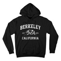 Berkeley California CA Retro Vintage Cali Bear Republic Hoodie