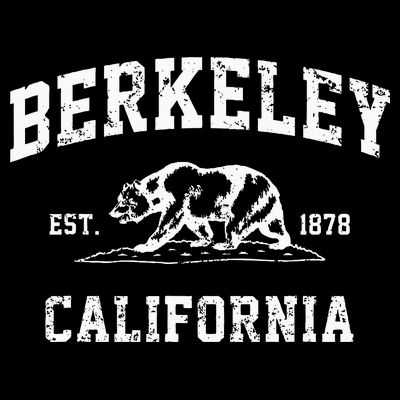 Berkeley California CA Retro Vintage Cali Bear Republic T-Shirt