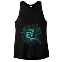 Binary Coding Computer Nerd Geeks Programmer Funny Coding  Ladies PosiCharge Tri-Blend Wicking Tank