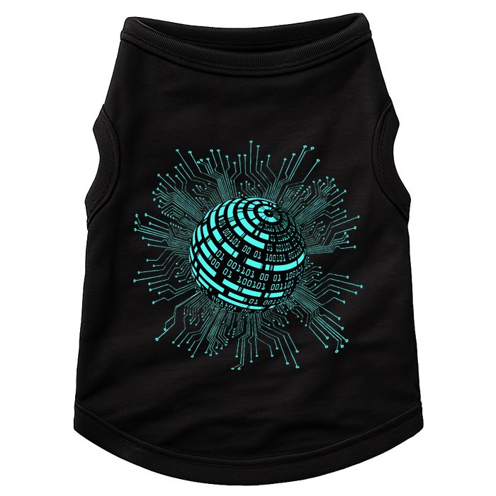 Binary Coding Computer Nerd Geeks Programmer Funny Coding  Doggie Tank