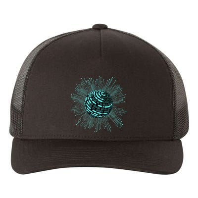 Binary Coding Computer Nerd Geeks Programmer Funny Coding  Yupoong Adult 5-Panel Trucker Hat
