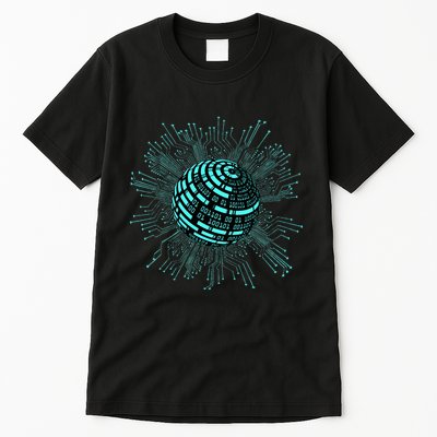 Binary Coding Computer Nerd Geeks Programmer Funny Coding  Tall T-Shirt