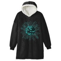 Binary Coding Computer Nerd Geeks Programmer Funny Coding  Hooded Wearable Blanket