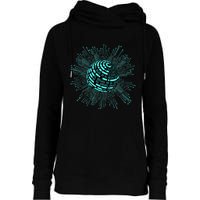 Binary Coding Computer Nerd Geeks Programmer Funny Coding  Womens Funnel Neck Pullover Hood