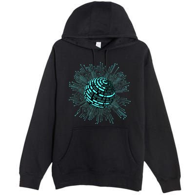 Binary Coding Computer Nerd Geeks Programmer Funny Coding  Premium Pullover Hoodie