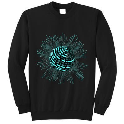 Binary Coding Computer Nerd Geeks Programmer Funny Coding  Tall Sweatshirt