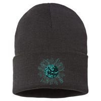 Binary Coding Computer Nerd Geeks Programmer Funny Coding  Sustainable Knit Beanie