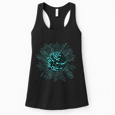 Binary Coding Computer Nerd Geeks Programmer Funny Coding  Womens Tank Top