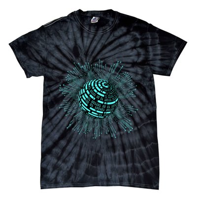 Binary Coding Computer Nerd Geeks Programmer Funny Coding  Tie-Dye T-Shirt