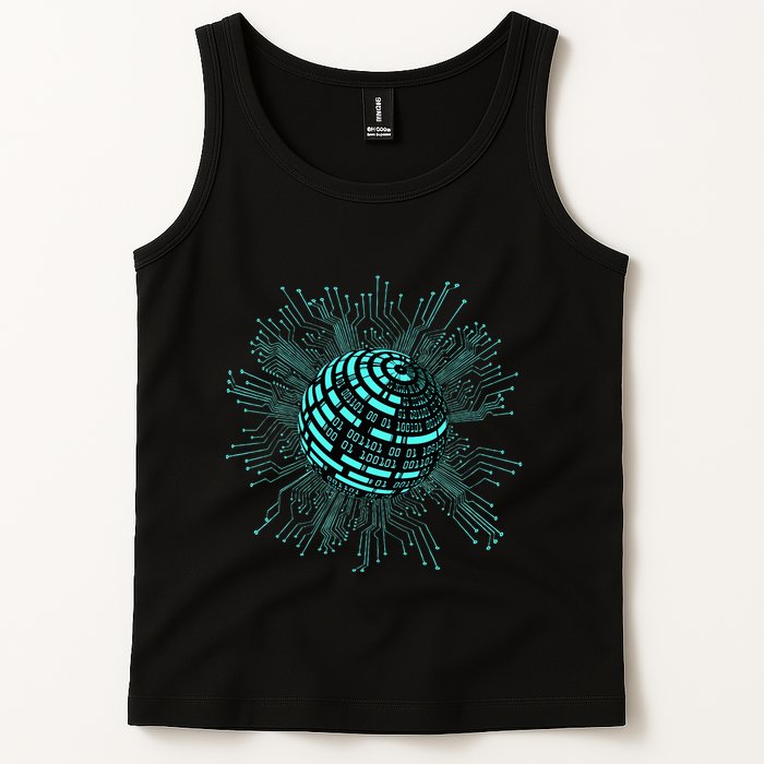 Binary Coding Computer Nerd Geeks Programmer Funny Coding  Tank Top