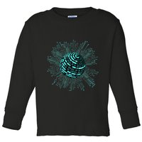 Binary Coding Computer Nerd Geeks Programmer Funny Coding  Toddler Long Sleeve Shirt