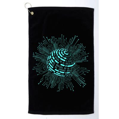 Binary Coding Computer Nerd Geeks Programmer Funny Coding  Golf Towel