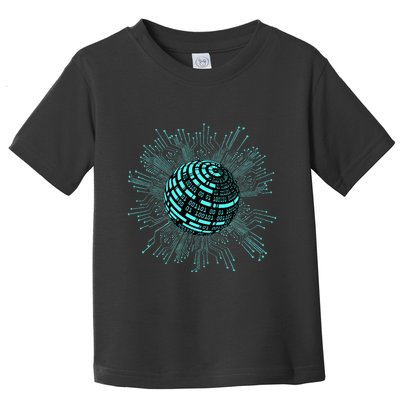 Binary Coding Computer Nerd Geeks Programmer Funny Coding  Toddler T-Shirt