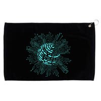 Binary Coding Computer Nerd Geeks Programmer Funny Coding  Grommeted Golf Towel