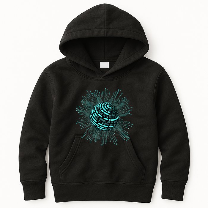 Binary Coding Computer Nerd Geeks Programmer Funny Coding  Kids Hoodie