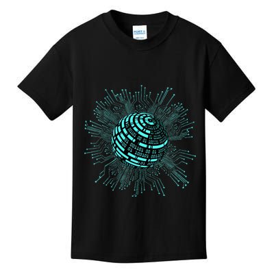 Binary Coding Computer Nerd Geeks Programmer Funny Coding  Kids T-Shirt