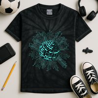 Binary Coding Computer Nerd Geeks Programmer Funny Coding  Kids Tie-Dye T-Shirt