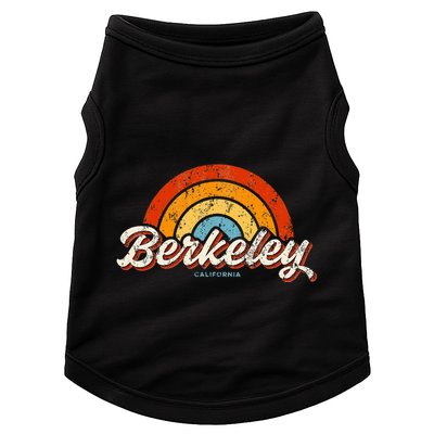 Berkeley California Ca Vintage Rainbow Retro 70s Doggie Tank