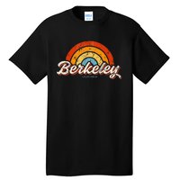 Berkeley California Ca Vintage Rainbow Retro 70s Tall T-Shirt